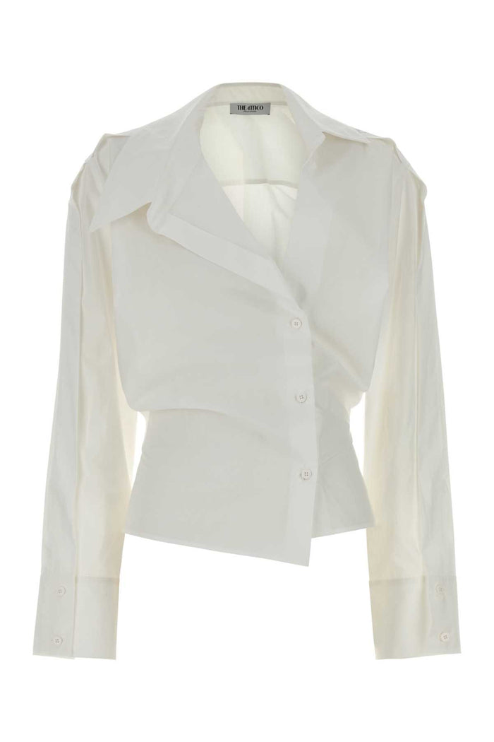 White Poplin Shirt Camicie