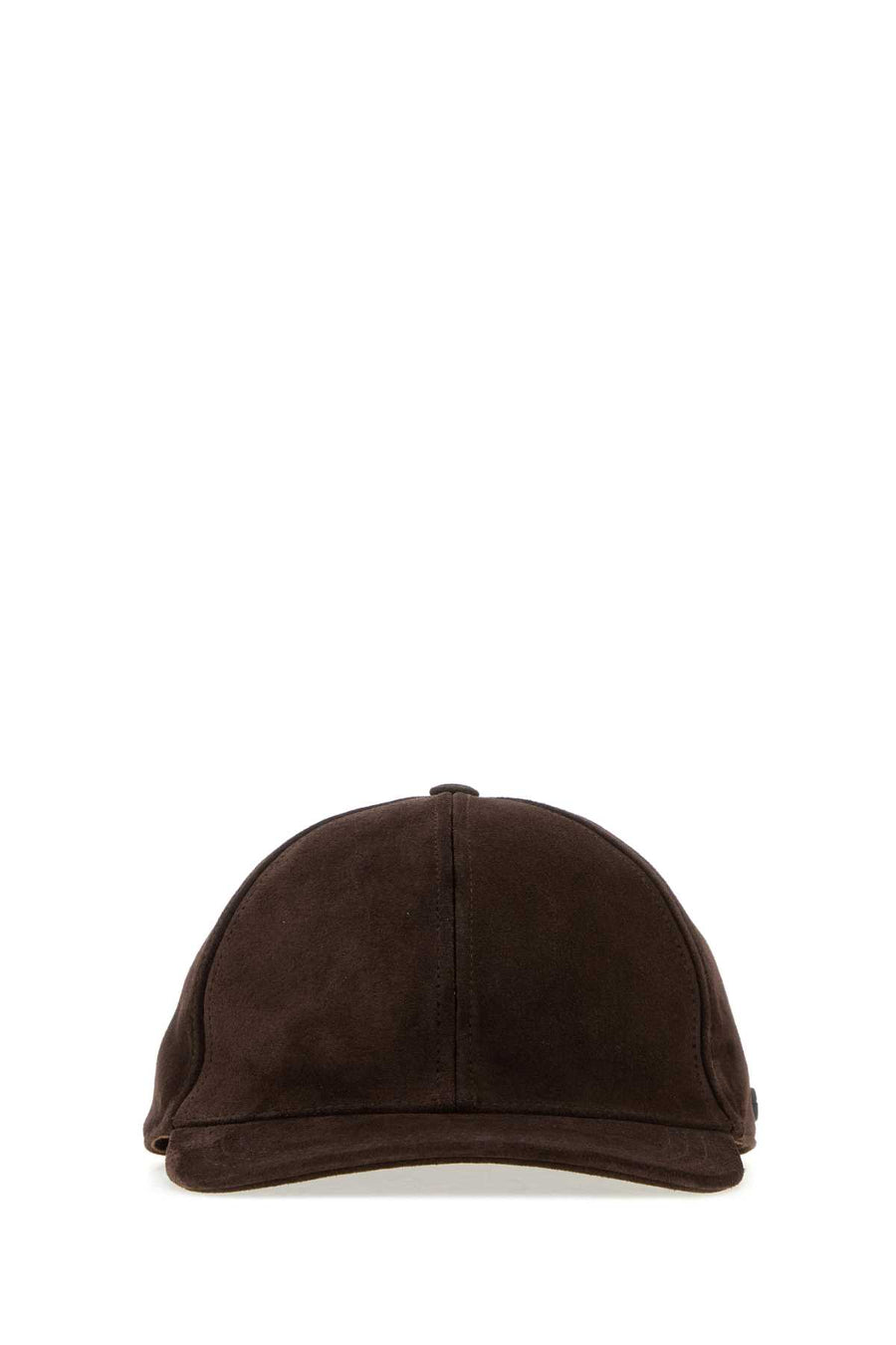 Valentino Garavani Vlogo Suede baseball cap in brown