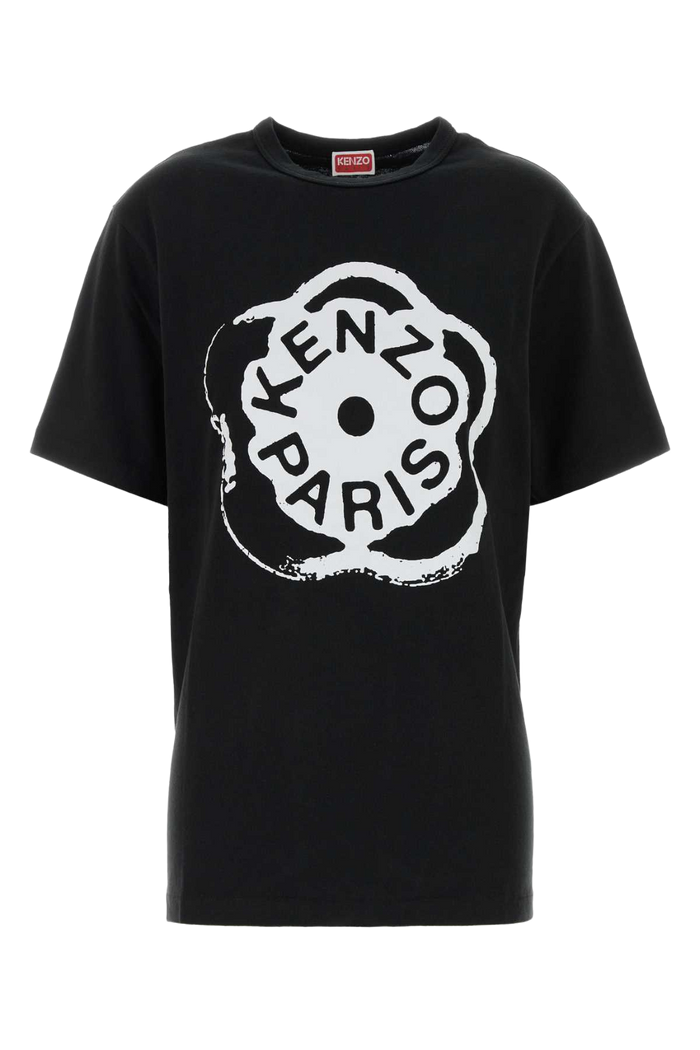 Black Cotton T-Shirt Exterior