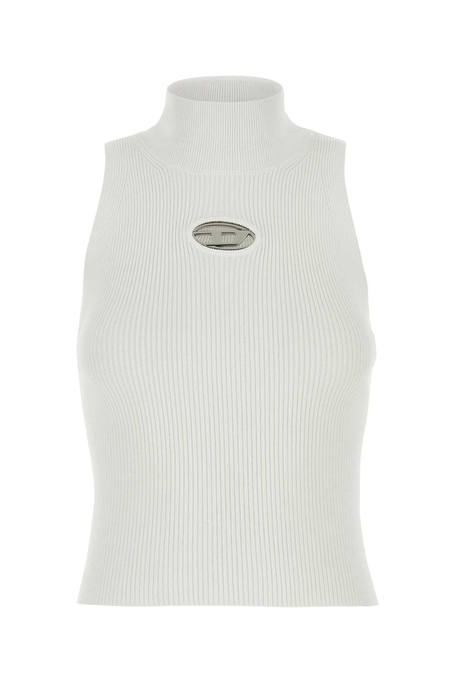 Diesel 83% Viscose tank top in white
