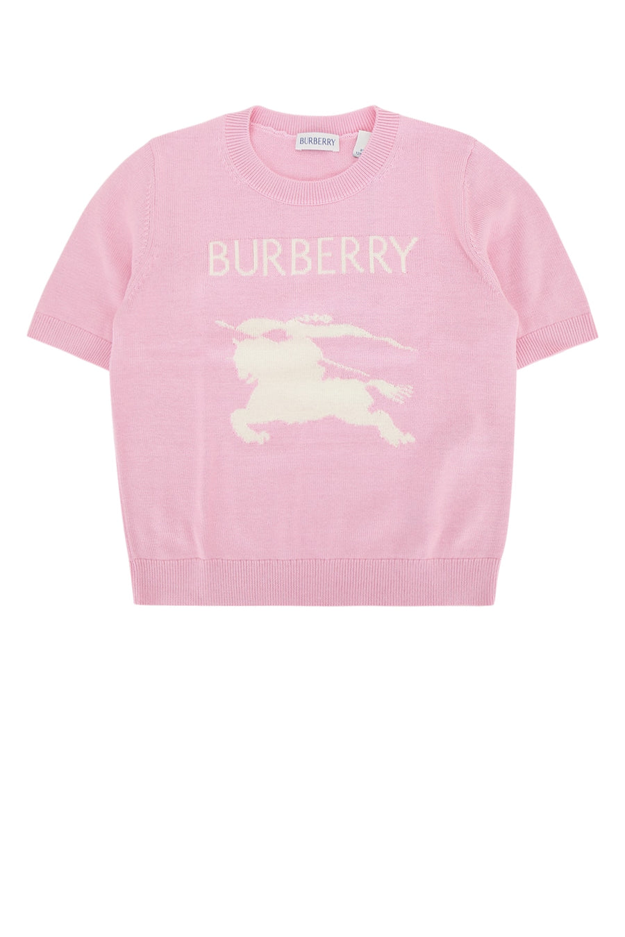 Burberry Jr Thea 60% Cotton sweater in pink