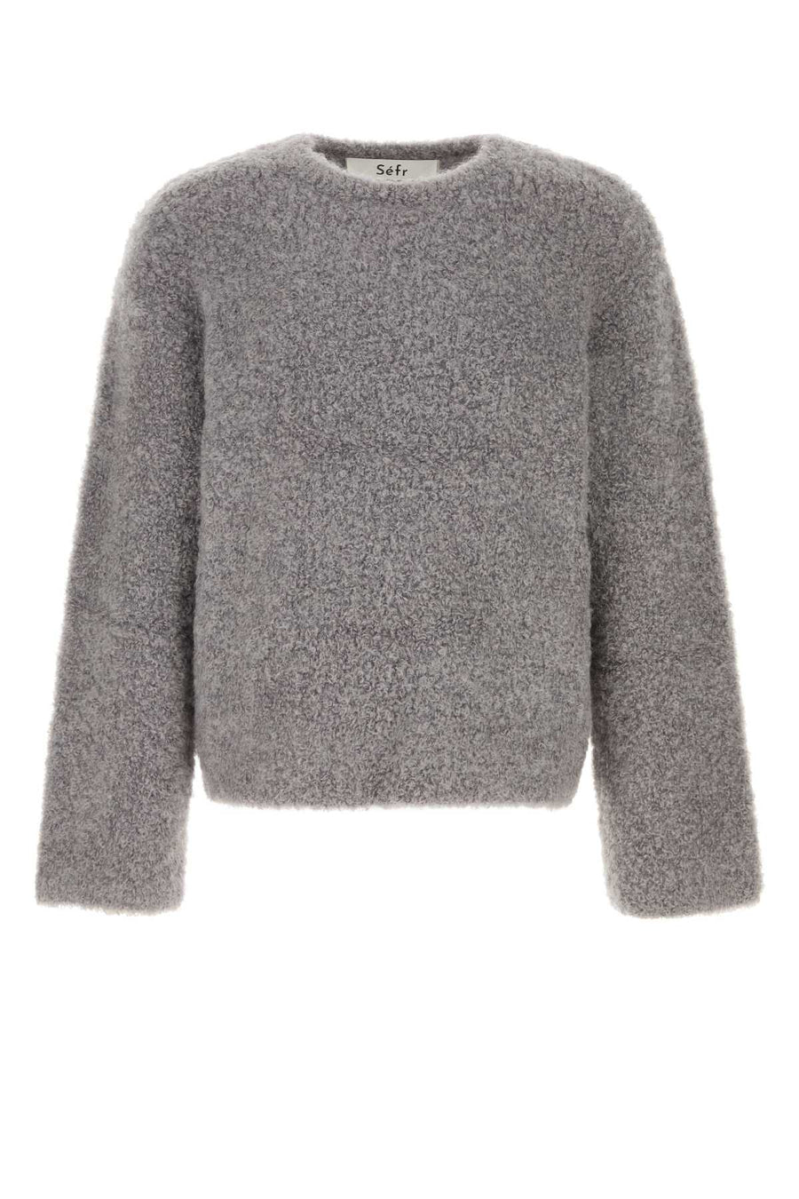 Sefr 68% Mohair 17% Wool 13% Nylon 2% Elastane sweater in gray