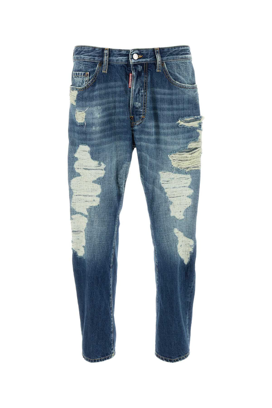 Dsquared2 100% Cotton jeans in navy