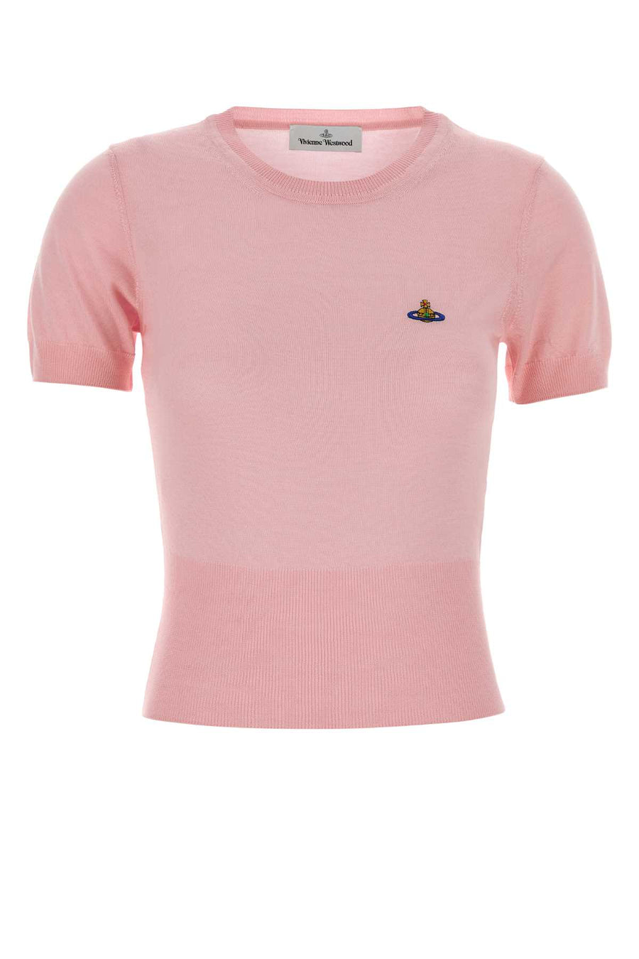 Pink Wool Blend Bea Sweater Exterior: Silk Maglieria