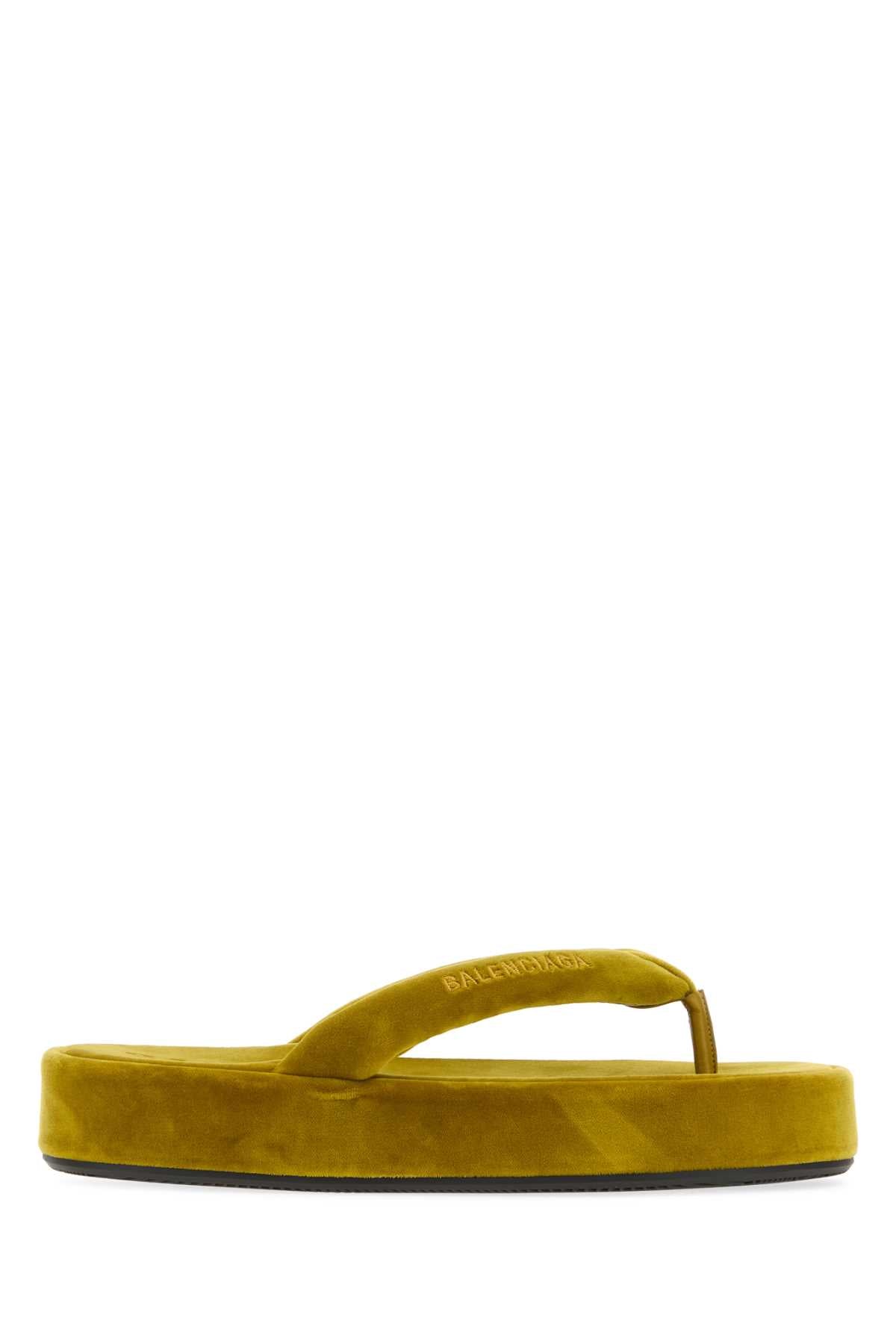 Mustard Slippers