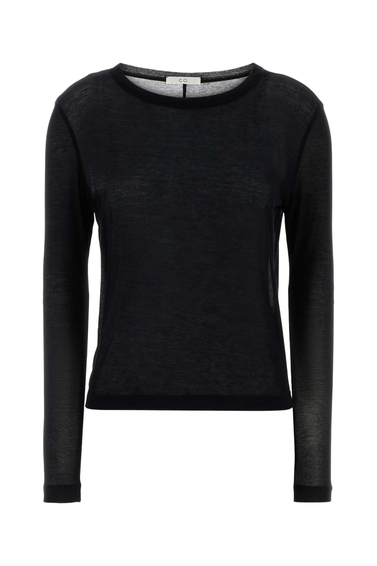 Black Cotton T-Shirt Exterior