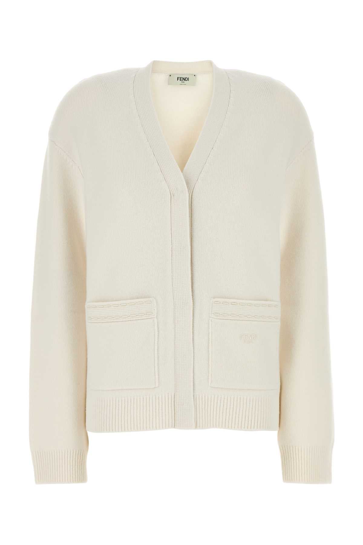 Fze505asjj F08qq White Exterior: Cashmere Nylon Maglieria