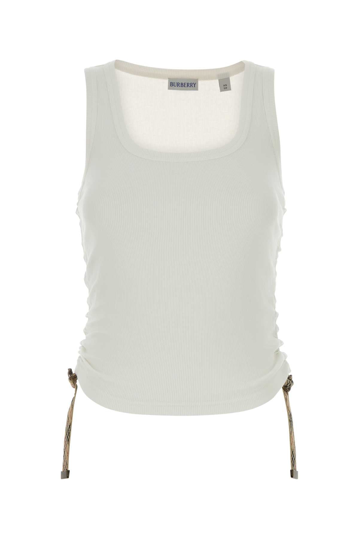 Chalk Cotton Elastane Maglie