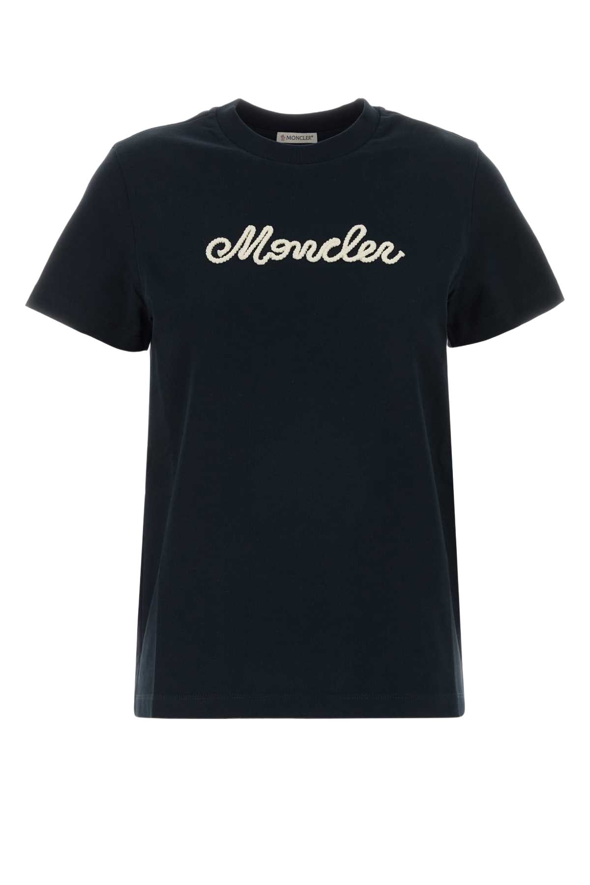 Navy Blue Cotton T-Shirt 742 Exterior