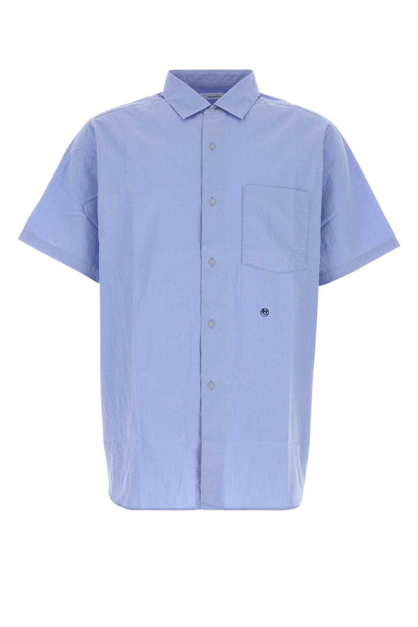 Nanamica 60% Cotton shirt in blue