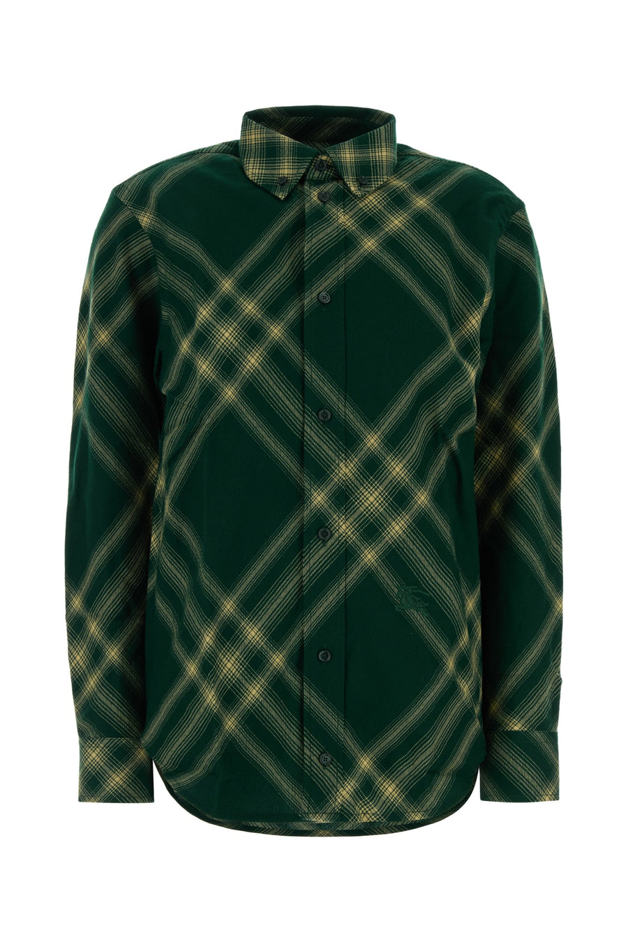 Burberry 100% Wool shirt in green