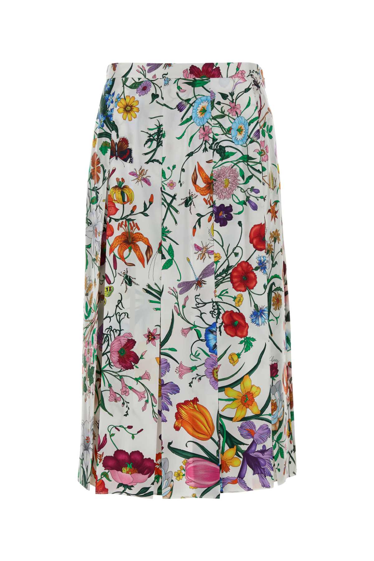 Whitemulticolor Exterior: Silk Gonne