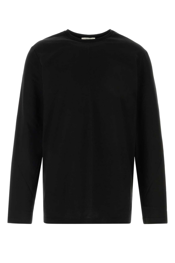 Black Cotton Leon T-Shirt Exterior