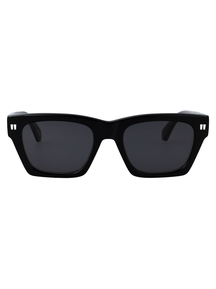 Valdez Black Dark Grey Acetate Sunglasses