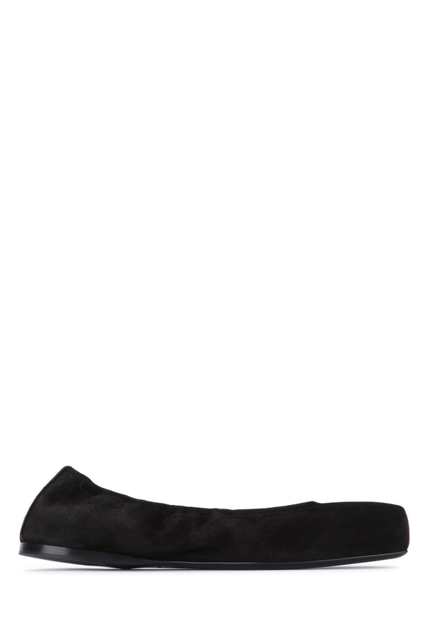 Ballet Flats Noir Leather / Sole: Calf Ballerine