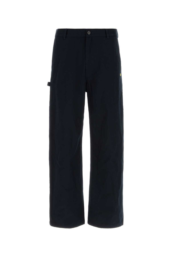 Dark Navy Exterior: Cotton Pantaloni