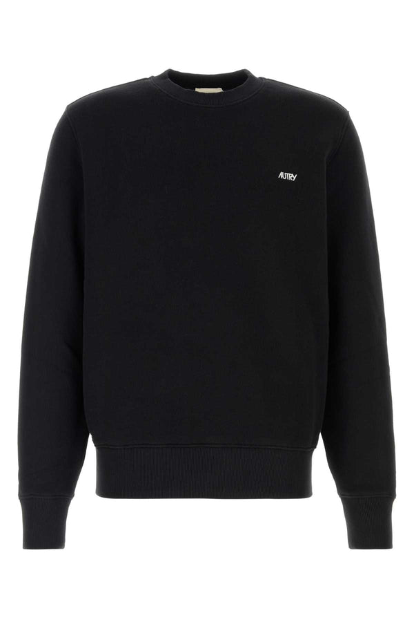 Autry 100% Cotton sweatshirt in black