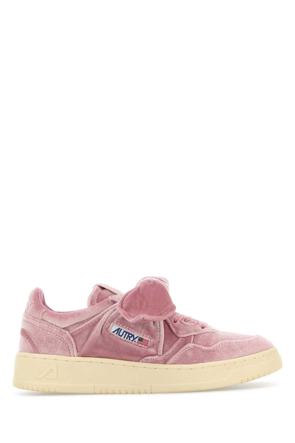 Autry Medalist Exterior: 100% Fabric sneakers in pink
