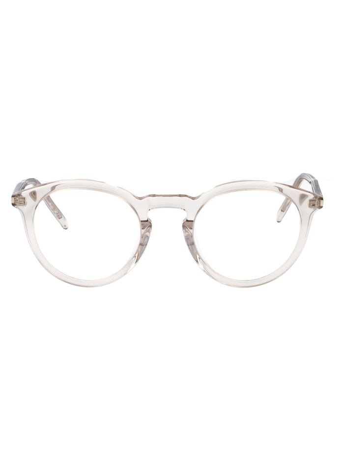 Beige-beige-transparent Recycled Acetate Optical