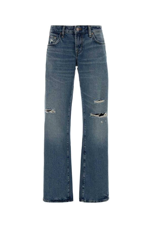 Seven For All Mankind Rotto 100% Cotton jeans in blue