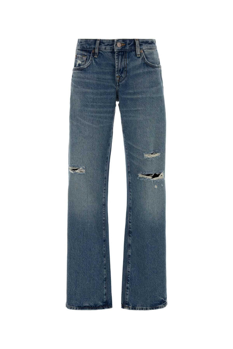Seven For All Mankind Rotto 100% Cotton jeans in blue