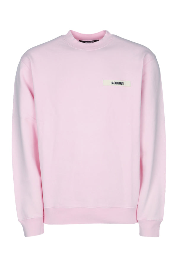 Jacquemus Sweatshirt 100% cotton sweatshirt in pink