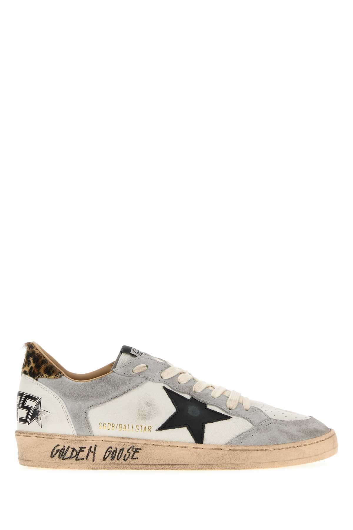 Whitegreyblackleo Sneaker