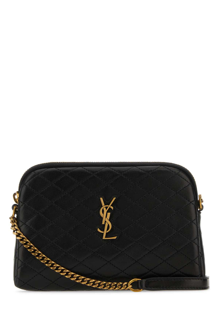 Saint Laurent Gaby Lamb skin crossbody bag in black