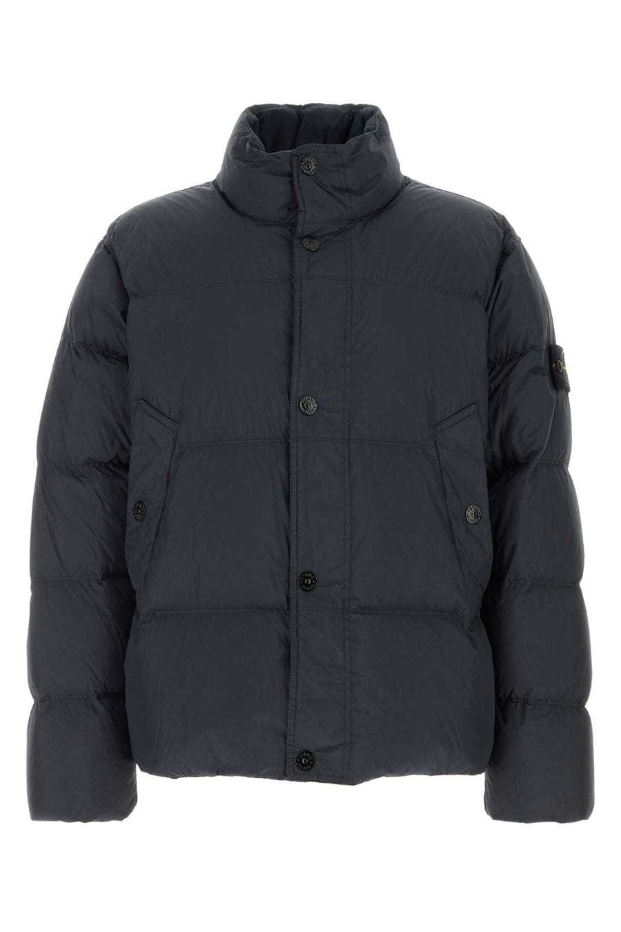 Stone Island Shell: 100% Polyamide; Coating: 100% Polyurethane down jacket in navy