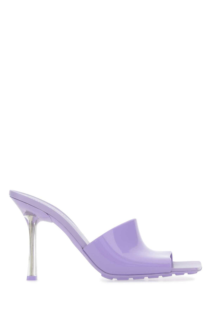 Lilac Pvc Stretch Mules 5119 Sandali