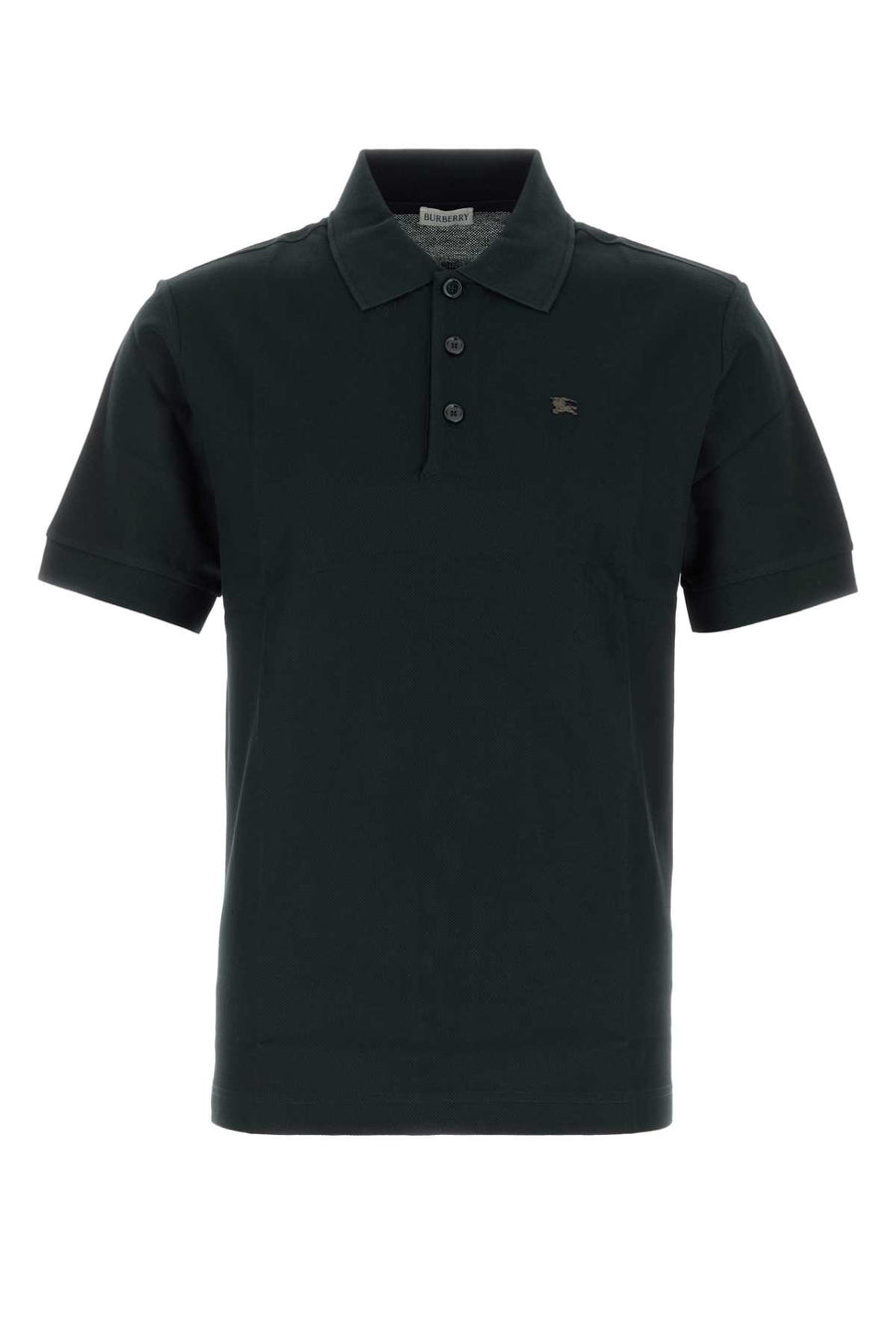 Burberry Cuff Exterior: 100% Cotton polo shirt in black