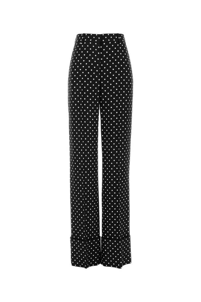 Printed Supergran Pant Nerobetulla Exterior: Viscose Pantaloni