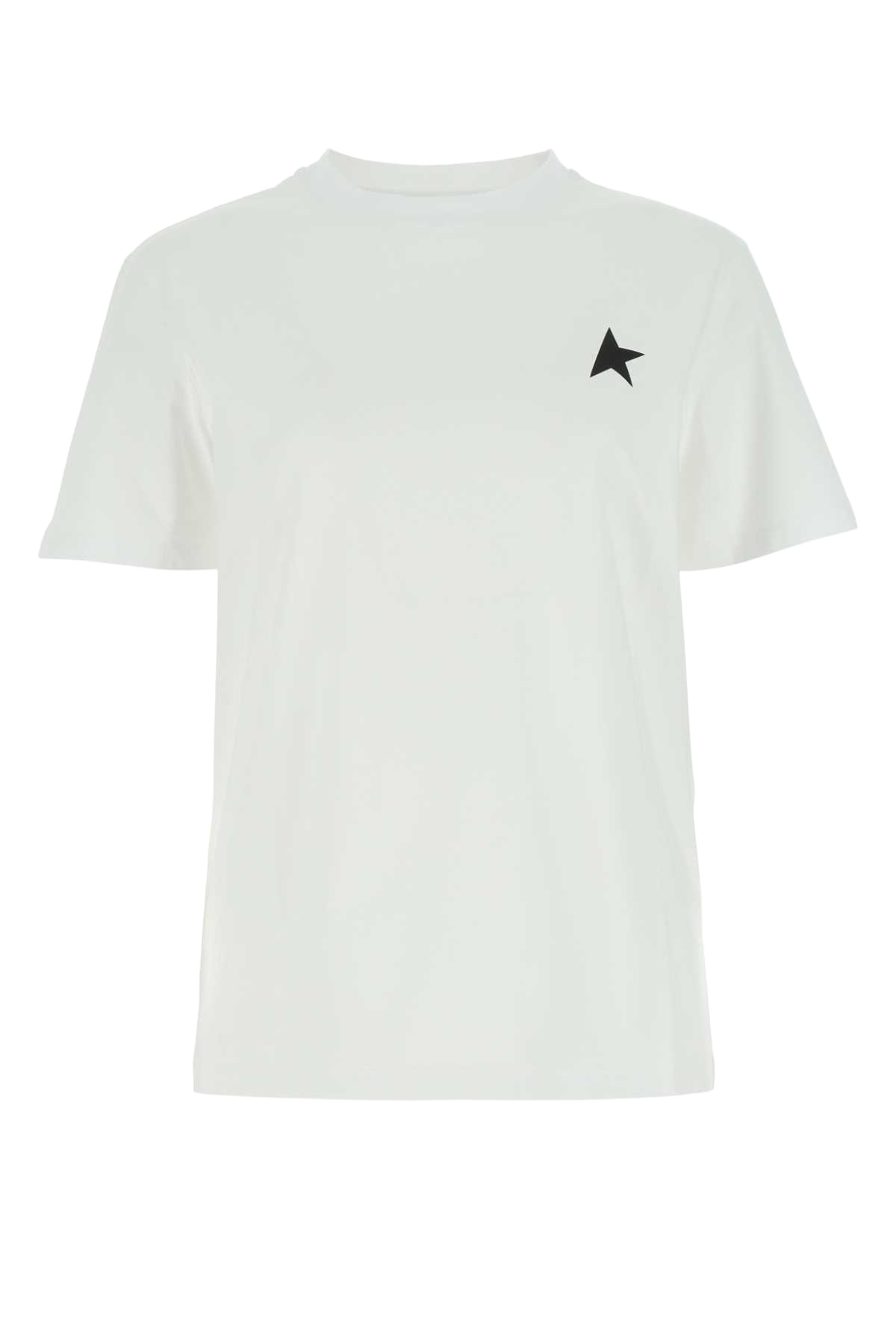 White Cotton T-Shirt 10364