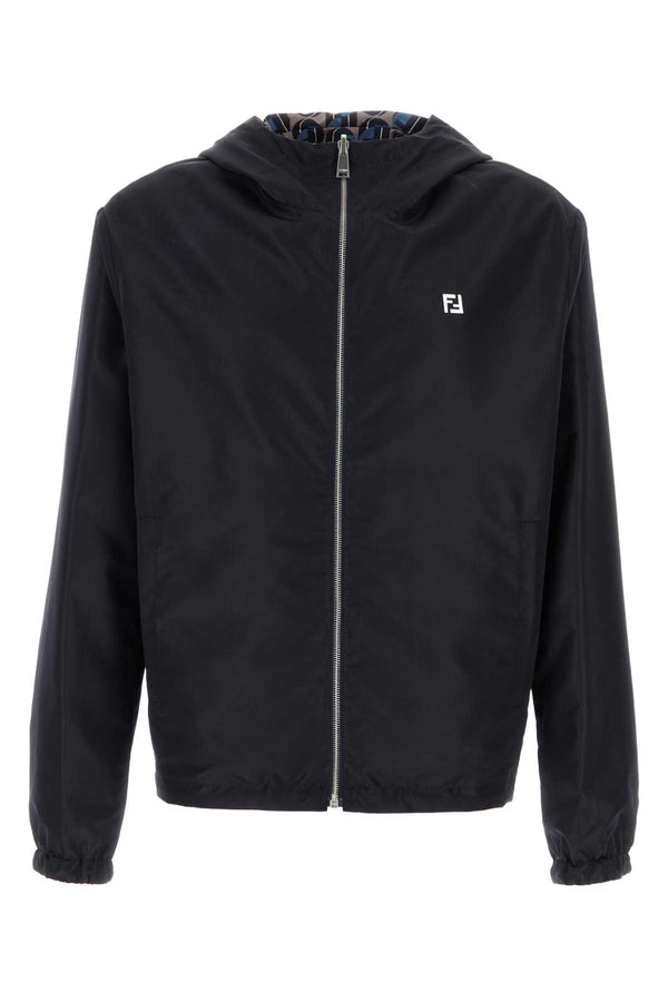 Fendi Exterior: 100% Polyester jacket in black