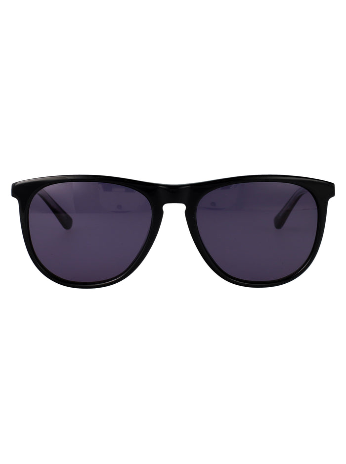 Ck24508s 001 Black Acetate Sunglasses