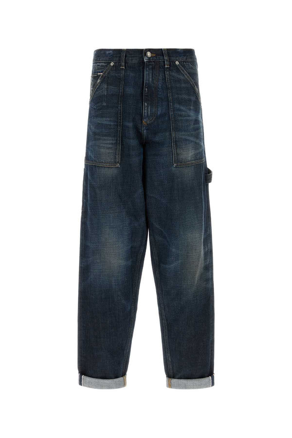 Dolce & Gabbana 100% Cotton jeans in navy