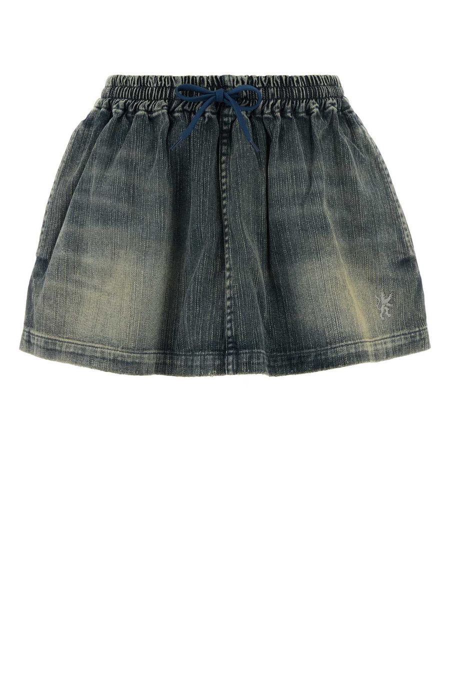 Balenciaga Skirt Cotton 100% mini skirt in blue