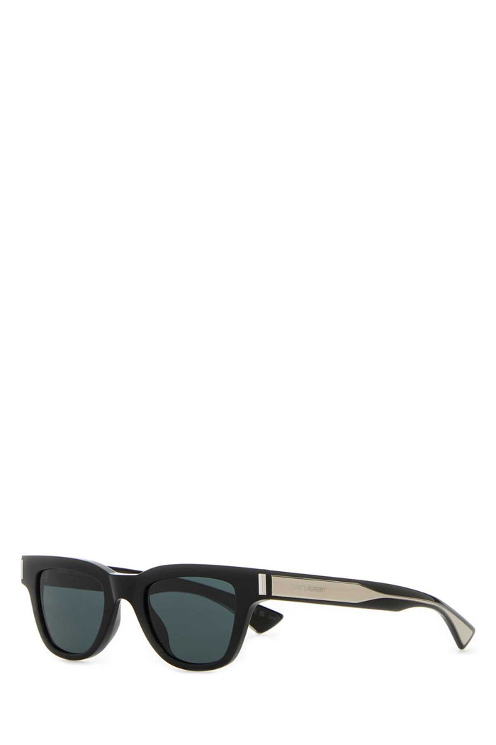 Black Acetate Sl 789 Sunglasses Black&crystalsilverblack Exterior: Occhiali Da Sole