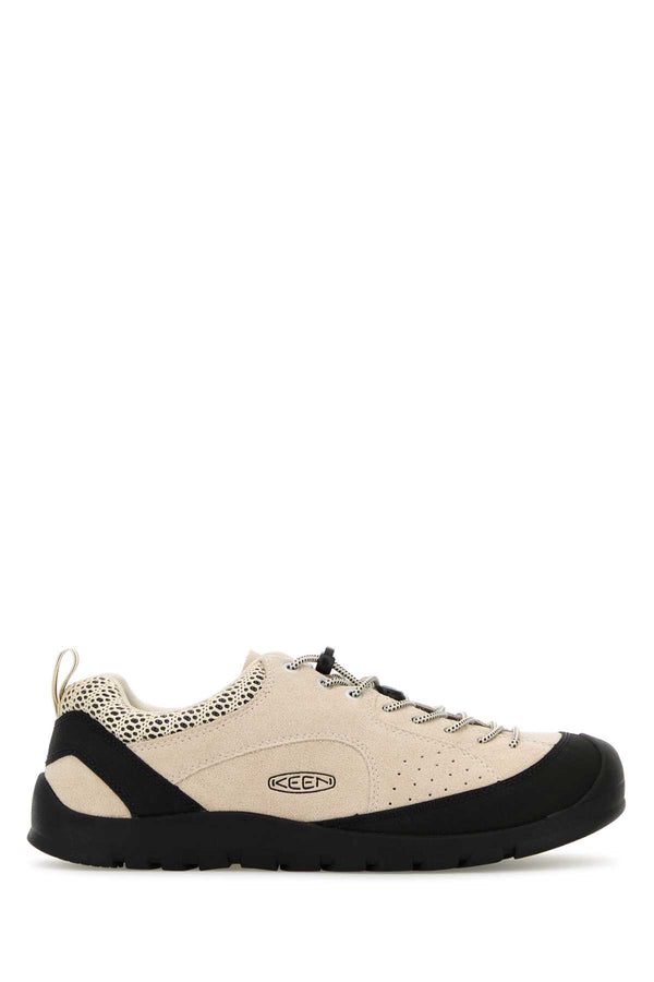 Keen Exterior: 100% Suede 100% Fabric; Interior: 100% Fabric; Sole: Rubber sneaker in multicolor