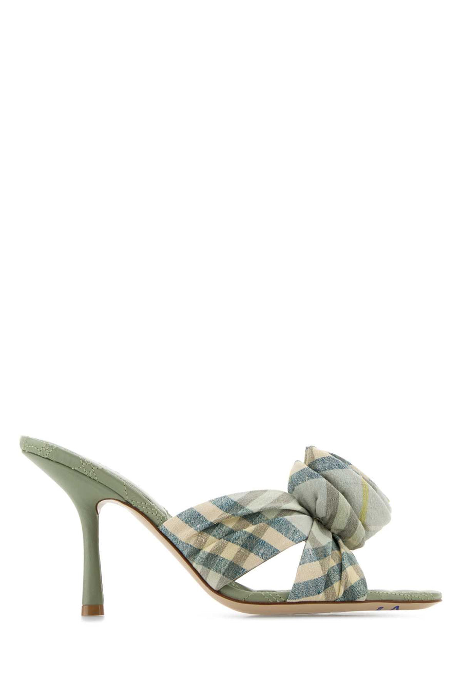 Burberry Exterior: 100% Linen sandal in green