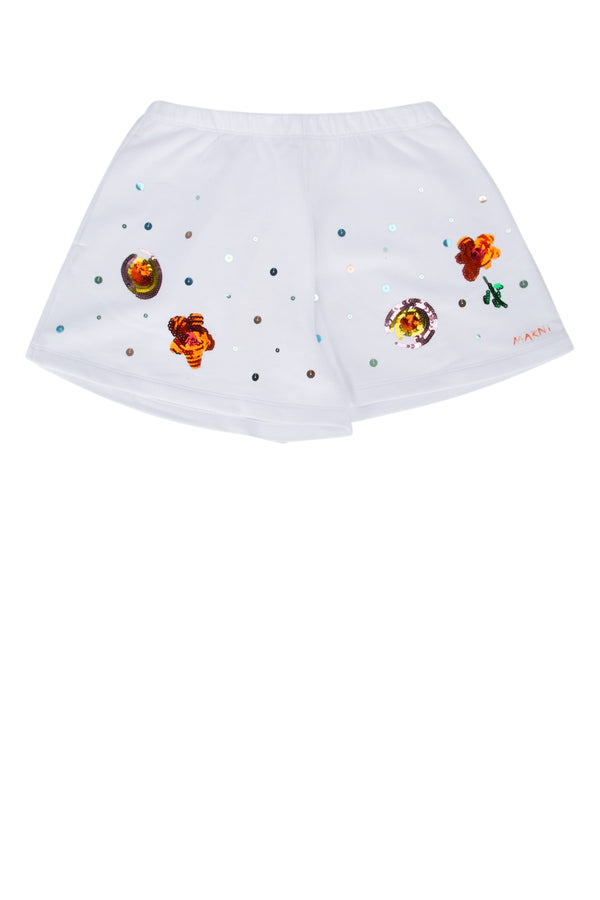 Marni Kids 100% Cotton t-shirt in white