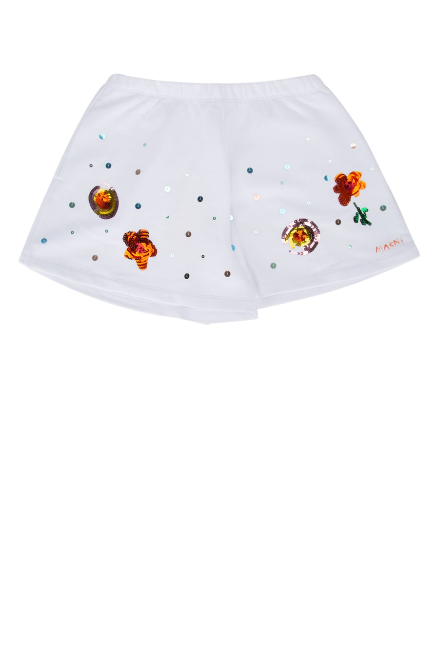 Marni Kids 100% Cotton t-shirt in white