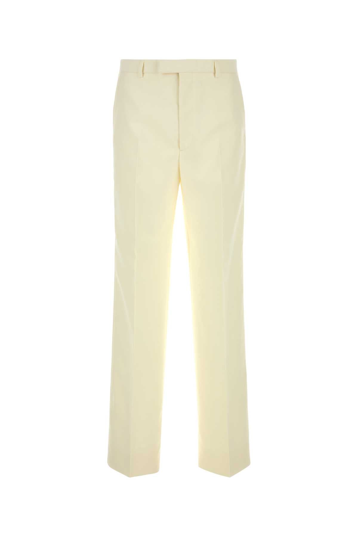 Ivory Tech Panama Pant White Exterior: Polyester Pantaloni
