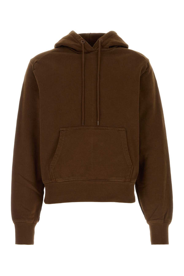 Entire Studios Hood 100% Cotton sweatshirt in brown