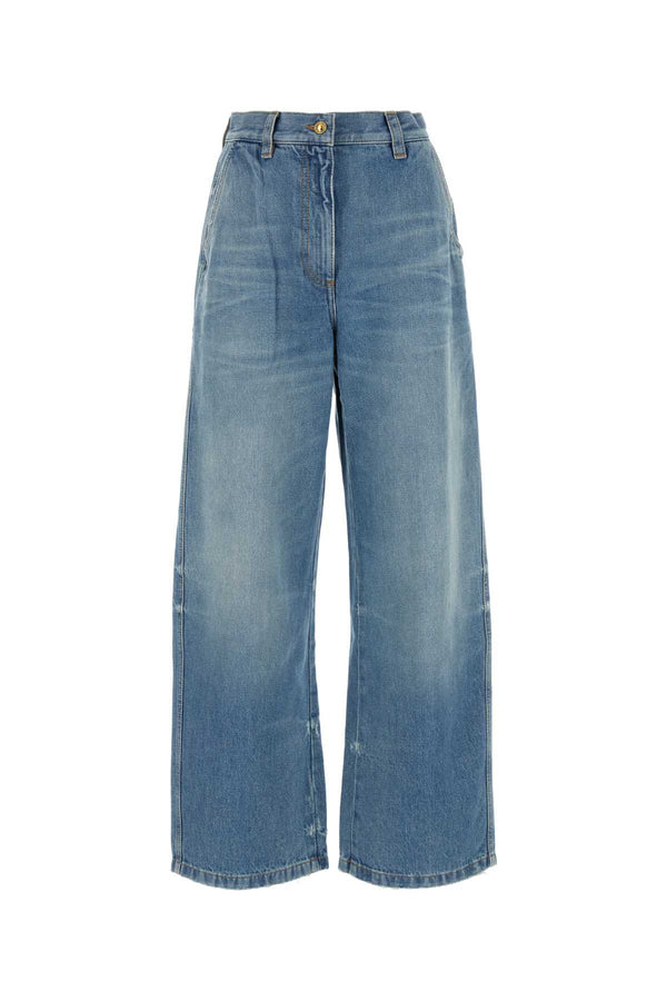 Palm Angels 100% Cotton jeans in blue