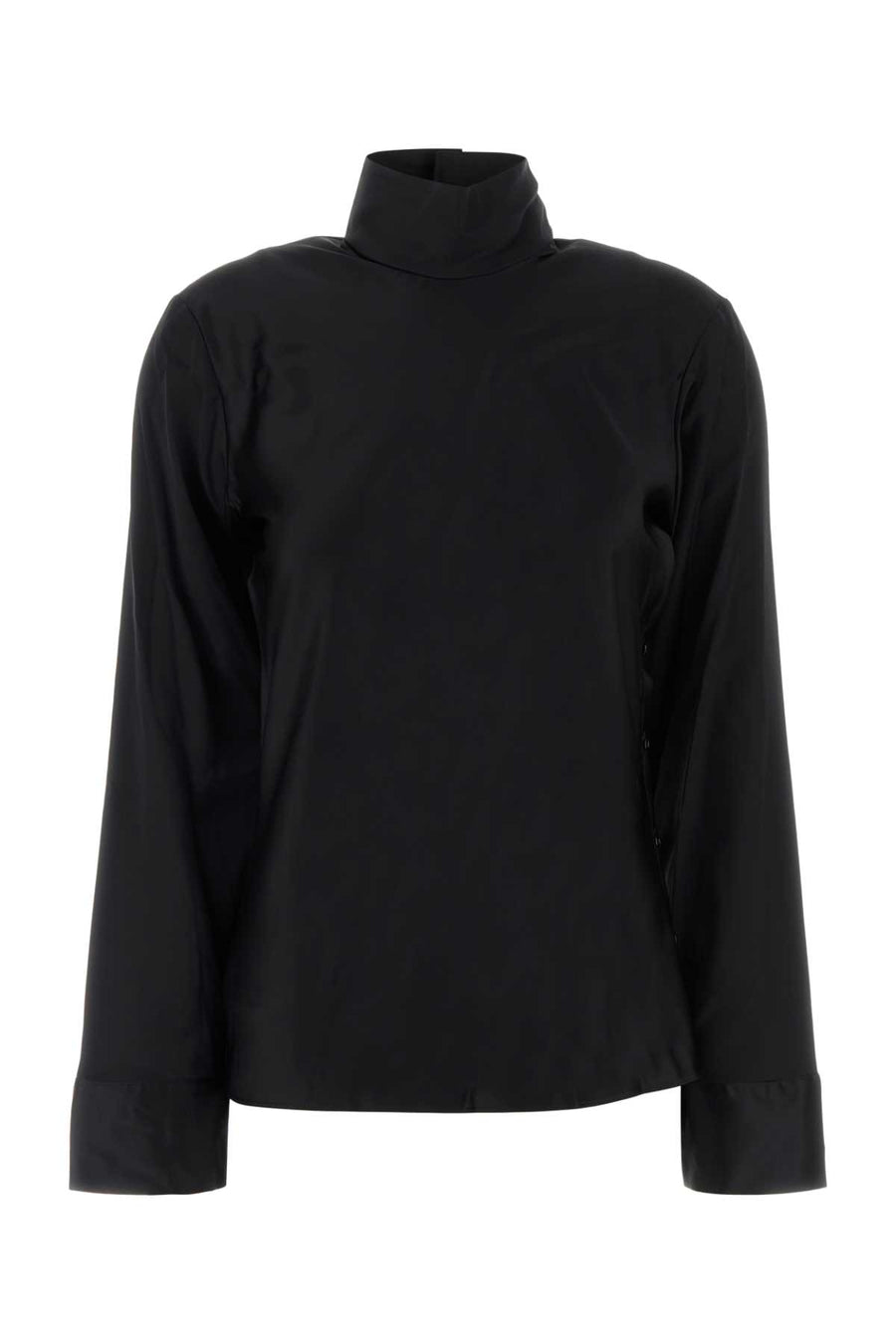 Courreges 94% Viscose 6% Elastane shirt in black