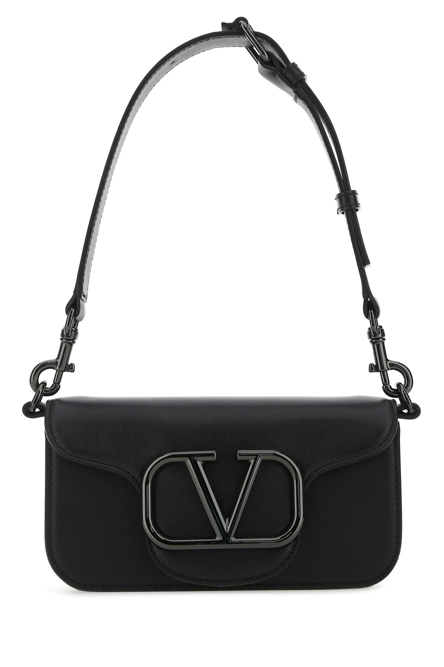 Valentino Garavani Calf leather - Bos Taurus shoulder bag in black