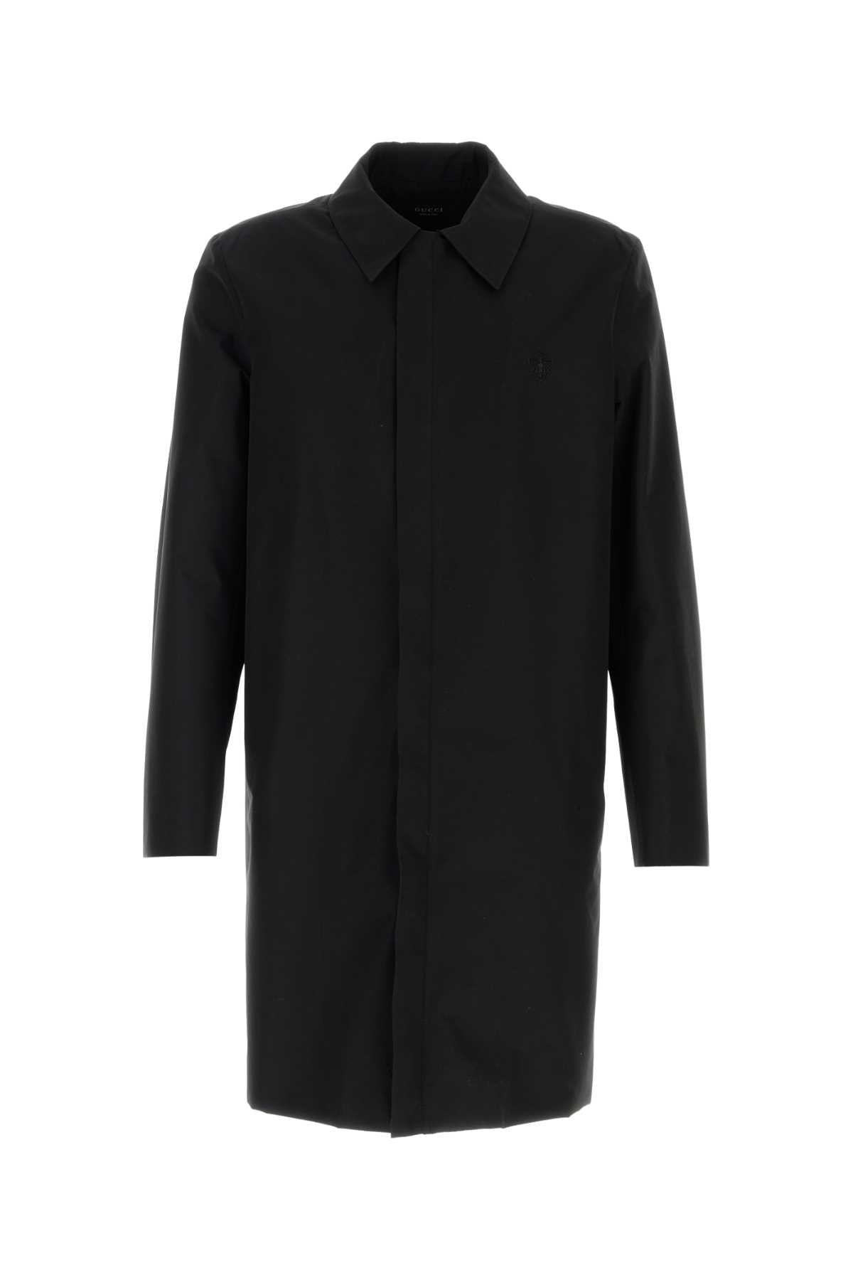 Black Cotton Mix Cappotti
