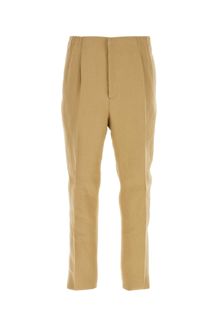 Camel Paper Pant Exterior: Pantaloni
