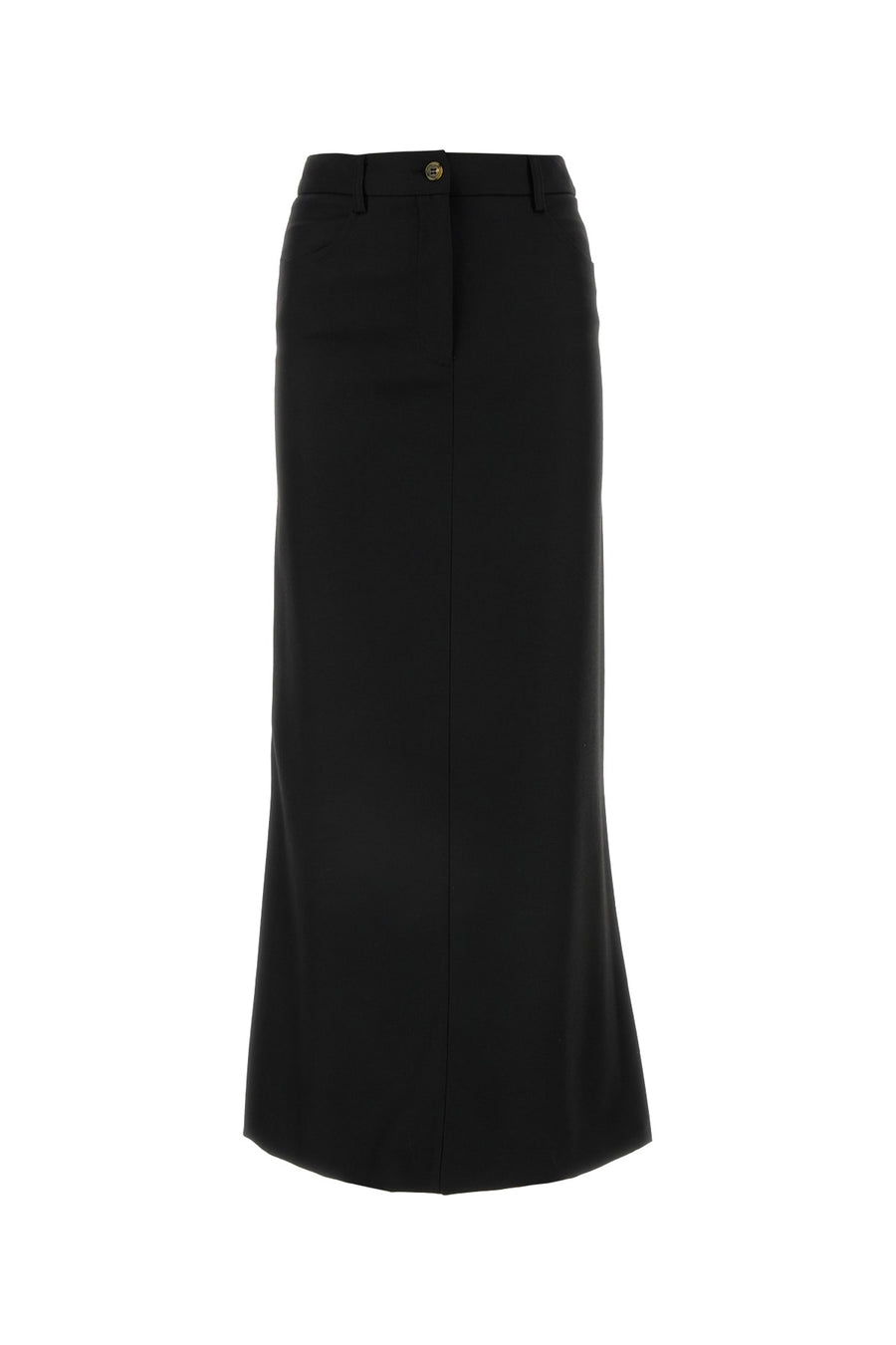 Le Sully Studio Nero Wool skirt in black